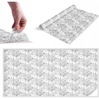 Okenní dekorace Okenní Fólie s S Potiskem Tečkované kruhy 200 x 100 cm