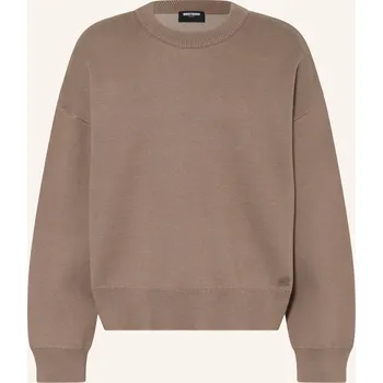 Dámský svetr Wrstbhvr Svetr Garm, hnědá / bílá