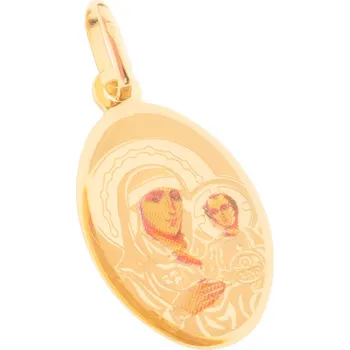 Přívěsek Argento 8A137 Zlatý přívěsek - Madonka