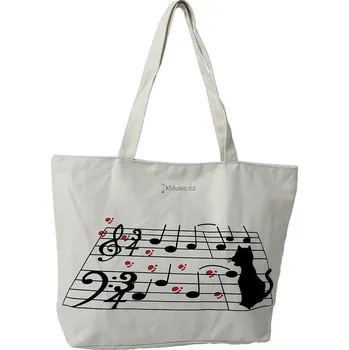 Gewa Taška na noty s hudebním motivem - kočka