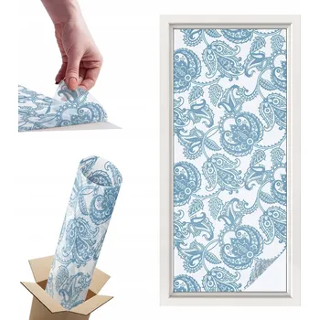 Okenní dekorace Fólie mléčná hotová 116 x 50 cm