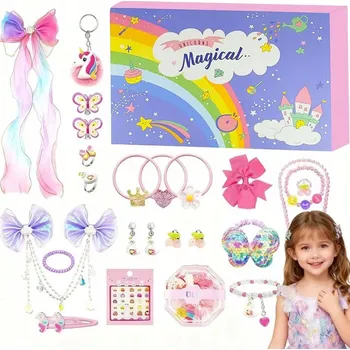 Kalendář Adventní Kalendář pro Dívky Kosmetika Bižuterie a Doplňky