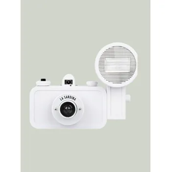 Bezpečnostní kamera Lomography La Sardina & Blesk Diy k pomalování