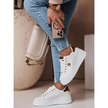 Dámské tenisky Dámské tenisky na platformě RIFII khaki