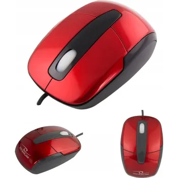 Myš Myš drátová červená 3D USB