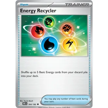 Sběratelská karetní hra Energy Recycler 164/182 - Destined Rivals Typ karty: Non-Holo