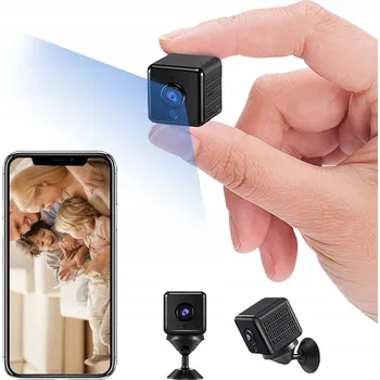 IP kamera MINI KAMERA ŠIROKOÚHLÁ MONITORUJÍCÍ WIFI INFRAČERVENOU APLIKACI PRO NOČNÍ VIDĚNÍ