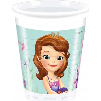 JEJ VÝSOST SOFIE Plastové kelímky narozeniny 8 ks