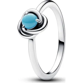 Prsten PANDORA prsten Tyrkysový kruh věčnosti 60