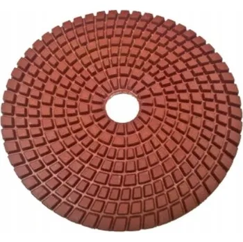 Brusný kotouč DIAMANTOVÝ LEŠTICÍ KOTOUČ FLEXIBILNÍ NA SUCHÝ ZIP NA GRES, KÁMEN 125MM 1500
