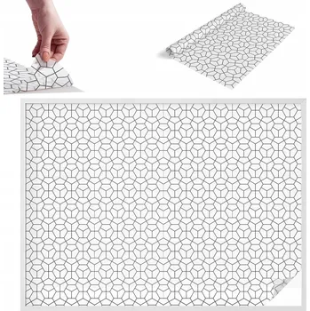 Okenní dekorace Fólie mléčná hotová 146 x 200 cm