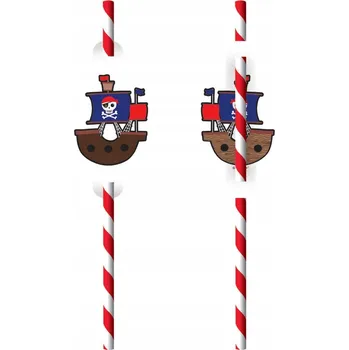 Papírová Brčka Party Deco 8 ks