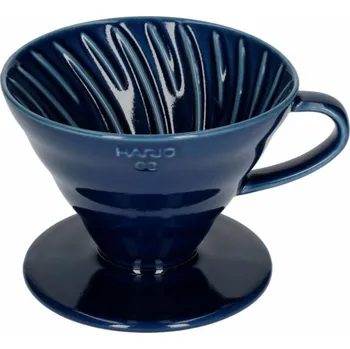 Dripper Hario Keramické drippery HARIO V60-02 Indigo (500 ml; barva indigo)