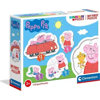 Clementoni Moje první puzzle Prasátko Peppa 4v1 (3,6,9,12 dílků)