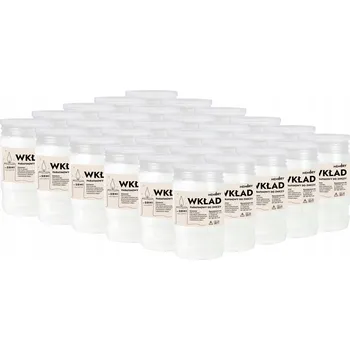 Svíčka DO HŘBITOVNÍCH SVÍČEK PARAFÍNOVÝCH SVÍČEK 30 KUSŮ 2 DNY 48 HODIN