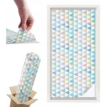 Okenní dekorace Fólie mléčná hotová 100 x 50 cm