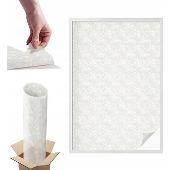 Okenní dekorace Fólie mléčná hotová 146 x 100 cm