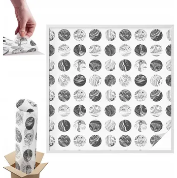 Okenní dekorace Fólie mléčná hotová 100 x 100 cm