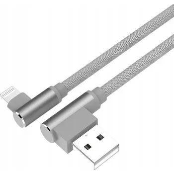 Datový kabel Kabel Unitek USB - Apple Lightning 1 m stříbrný