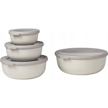 Sada misek Mepal Cirqula bílo-béžová 4 kusy