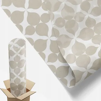 Obraz Mléčná Matná Fólie na Skleněné Dveře a Okna 100x116 cm Geometrické Listy