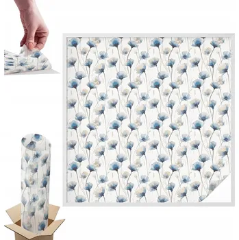 Okenní dekorace Fólie mléčná hotová 100 x 100 cm