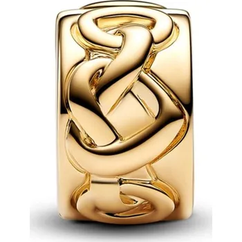 Oblečení a móda PANDORA klipový přívěsek Proplétané srdce