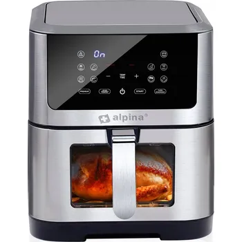 fritéza FRITÉZA HORKOVZDUŠNÁ BEZ OLEJE VELKÁ XL 8L 1800W 7 PROGRAMŮ