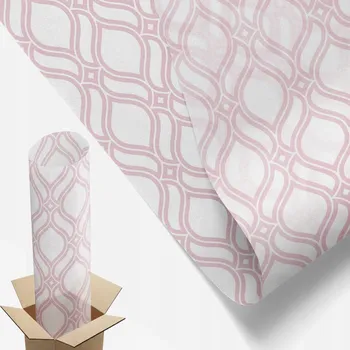 Obraz Fólie Dekorativní Matná na Prosklené Kancelářské Stěny 50x116 cm Růžové Linie