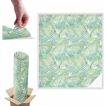 Okenní dekorace Fólie mléčná hotová 116 x 100 cm