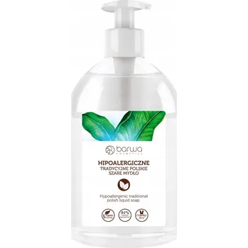 Mýdlo Barwa, hypoalergenní tradiční polské tekuté šedé mýdlo, 500 ml