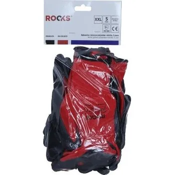 Pracovní rukavice Rukavice Rooks Pracovní rukavice velikost 10,5 / XXL, 5 párů