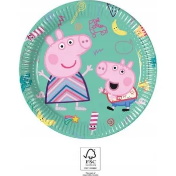 Talíř Talířky Procos prasátko Pepa 20 cm, 8 ks