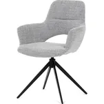 Jídelní otočná židle šedá DCH-D1320 GREY2