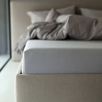 Prostěradlo Prostěradlo HEDDA Jersey Lycra premium - 90x200 cm barva: světle šedé