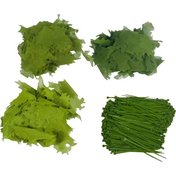 Airsoft Kicking Mustang KMCS AGM adaptivní maskovací listy (set 100 g) - Zelená