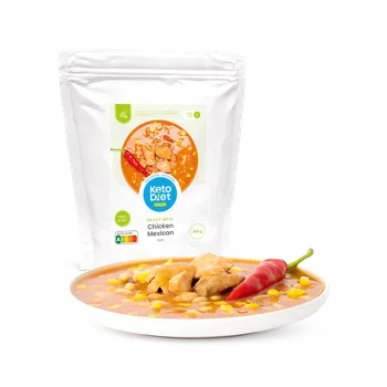 Hotové jídlo KetoDiet Hotové jídlo – kuře po mexicku (300 g)