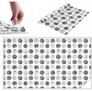 Okenní dekorace Fólie mléčná hotová 116 x 200 cm