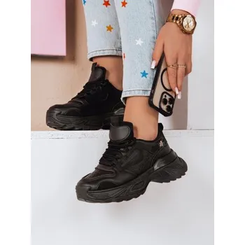 Dámské tenisky Dámské tenisky na platformě CELESTIC černé