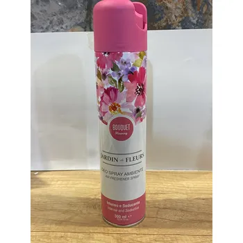 Osvěžovač vzduchu Osvěžovač vzduchu v aerosolu Jardin de Fleurs Květinová Kytice 300 ml