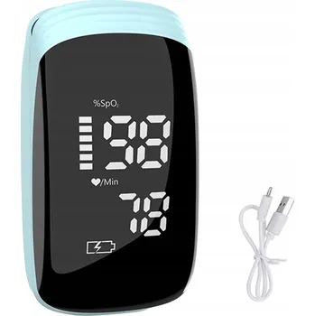 Pulzní oxymetr PULZNÍ OXYMETR NA PRST NABÍJECÍ, PŘESNÉ MĚŘENÍ SPO2, SNADNÉ MĚŘENÍ TEPU