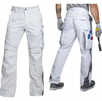 Pracovní obuv Pracovní kalhoty ARDON URBAN do pasu + vel. 56, bílé