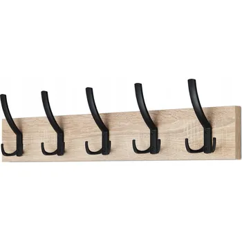 Věšák Kovový Šatní ramínko Furniteco , dub sonoma