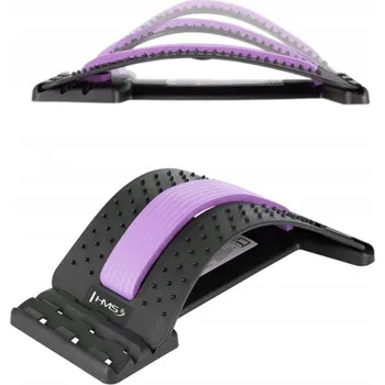 Bederní Opěrka Zad HMS Fialová Protažení Zad na Židli Pásek