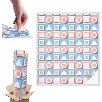 Okenní dekorace Fólie mléčná hotová 116 x 100 cm