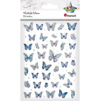 samolepka ST..., Samolepky, holografické, MOTÝLCI, 2 archy/bal.