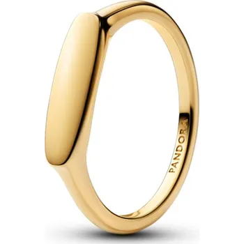 Prsten PANDORA pozlacený Gravírovatelný prsten