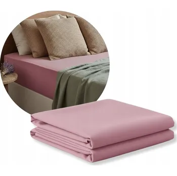 Prostěradlo Prostěradlo 200x120 Růžové JERSEY s gumou 120x200 MATRACE POLSKÉ