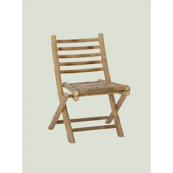 Kancelářská židle Bloomingville Mini židle Sole, Přírodní, Bambus Bloomi hnědá