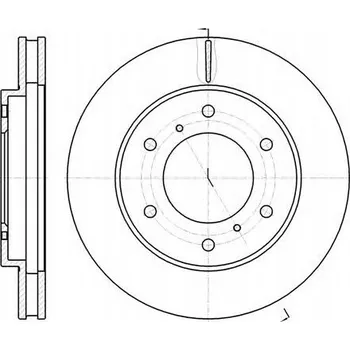 Brzdový kotouč Remsa 61118.10 Brzdový kotouč